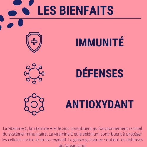 FORMULE IMMUNITE - Vitamine c Vitamine e Vitamine a + Phyto complexe 100% naturel