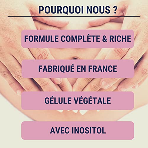 FORMULE CONCEPTION - 60 Jours - Fertilité Femme, Vitamine Grossesse