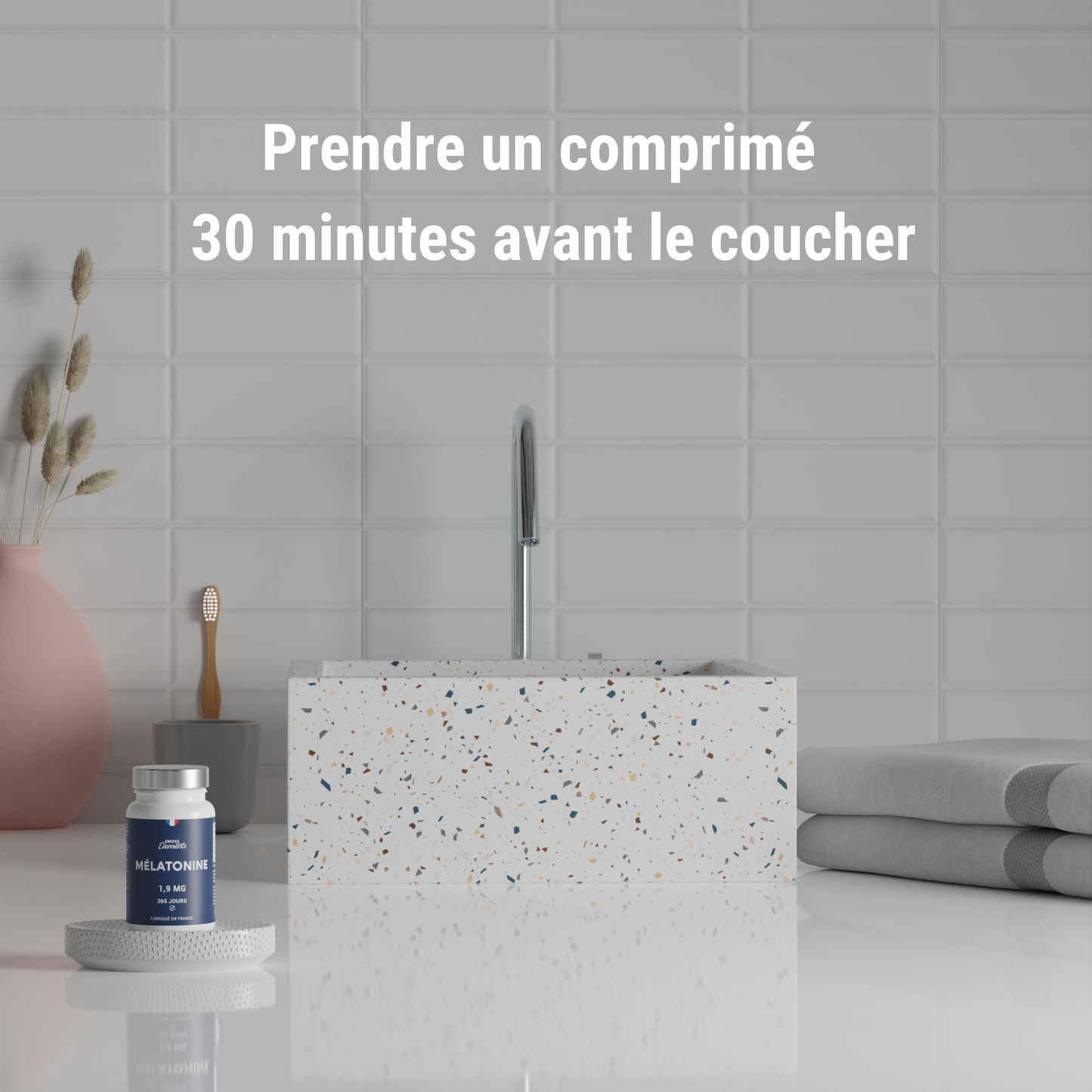 MÉLATONINE 1,9MG - Endormissement, Sommeil, Jetlag