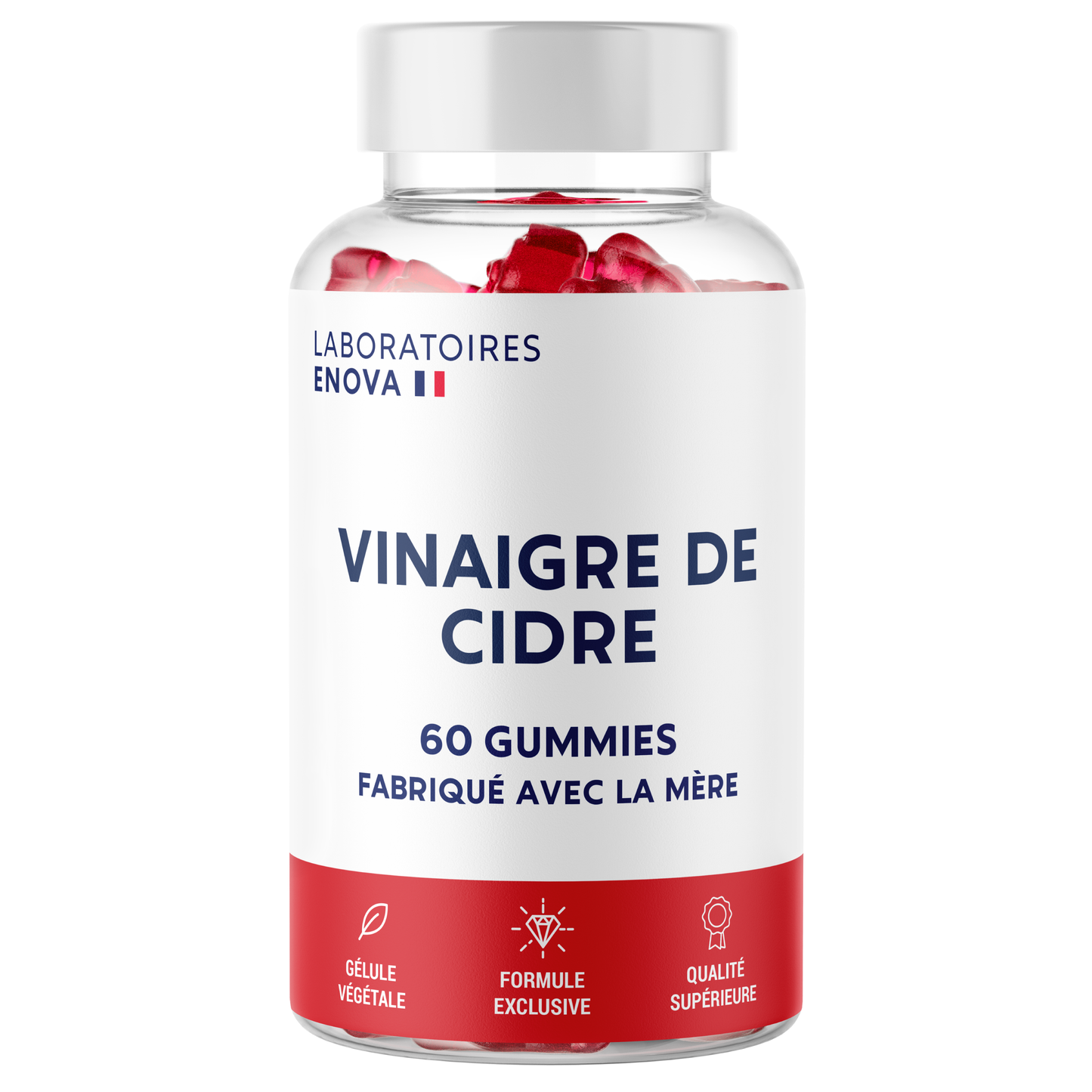 VINAIGRE DE CIDRE de pomme + Gingembre + Huile de coco - Digestion, Peau, Cheveux