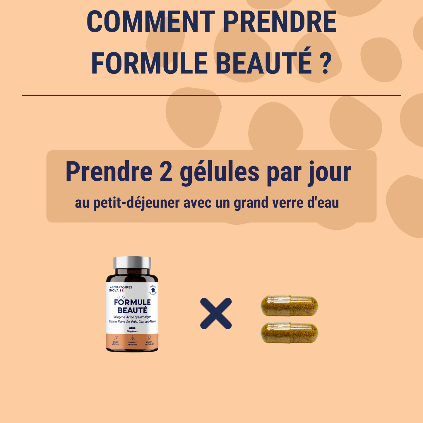 FORMULE BEAUTÉ - Complément Alimentaire Cheveux Peau & Ongles