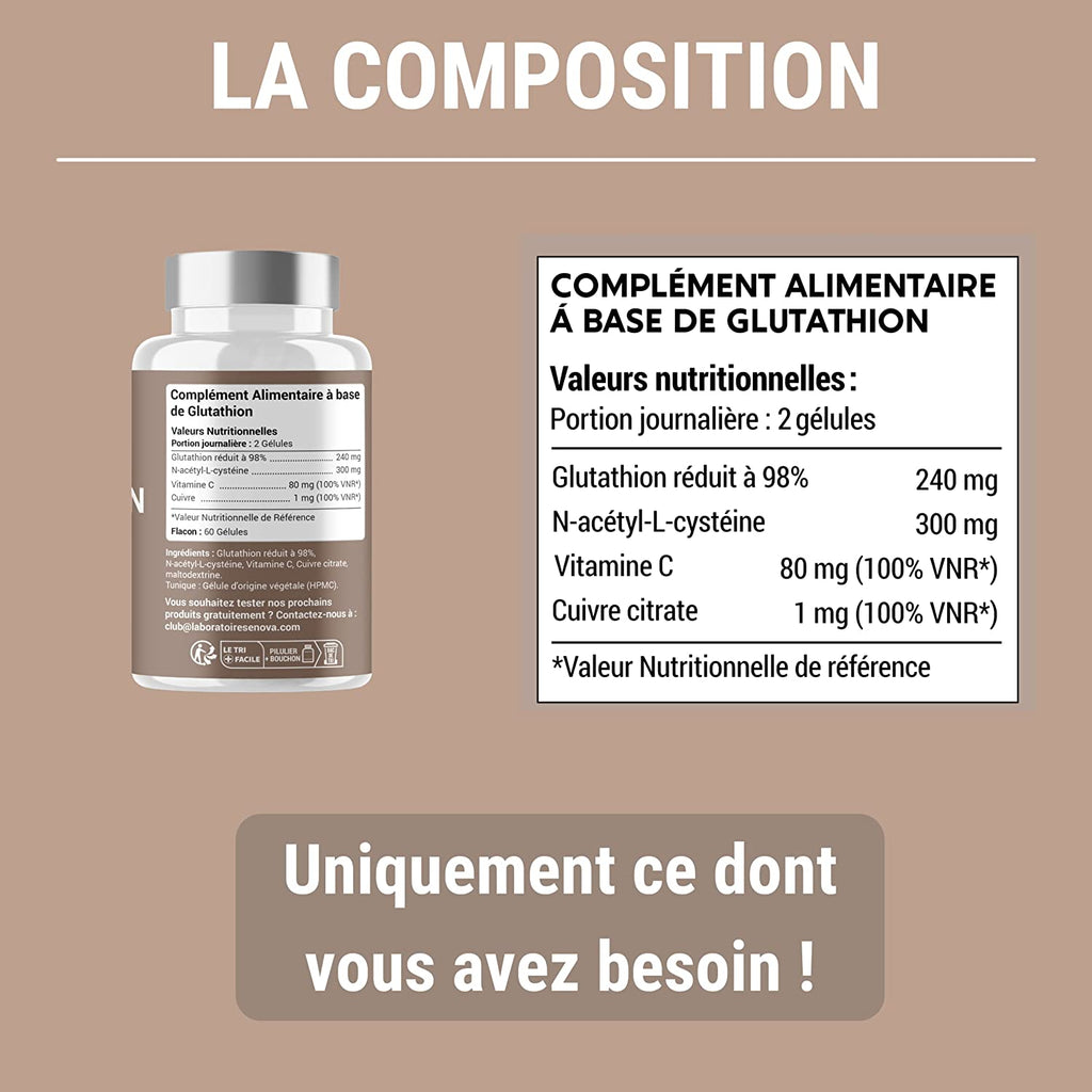 GLUTATHION - Laboratoires Enova