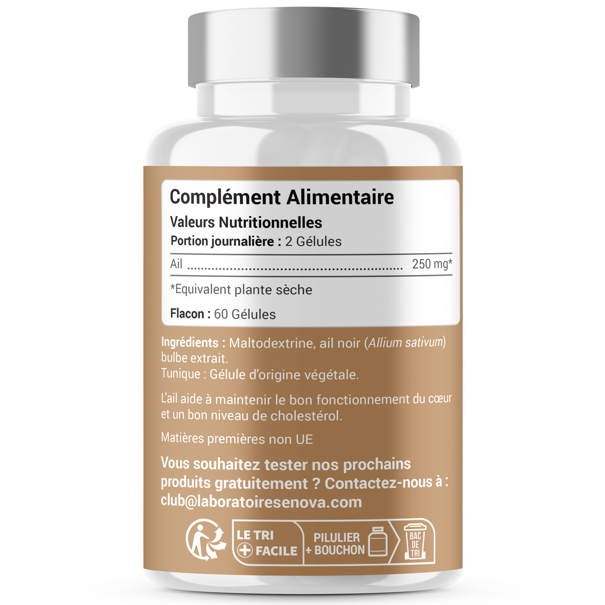 Ail Noir Fermenté 250mg - gélules