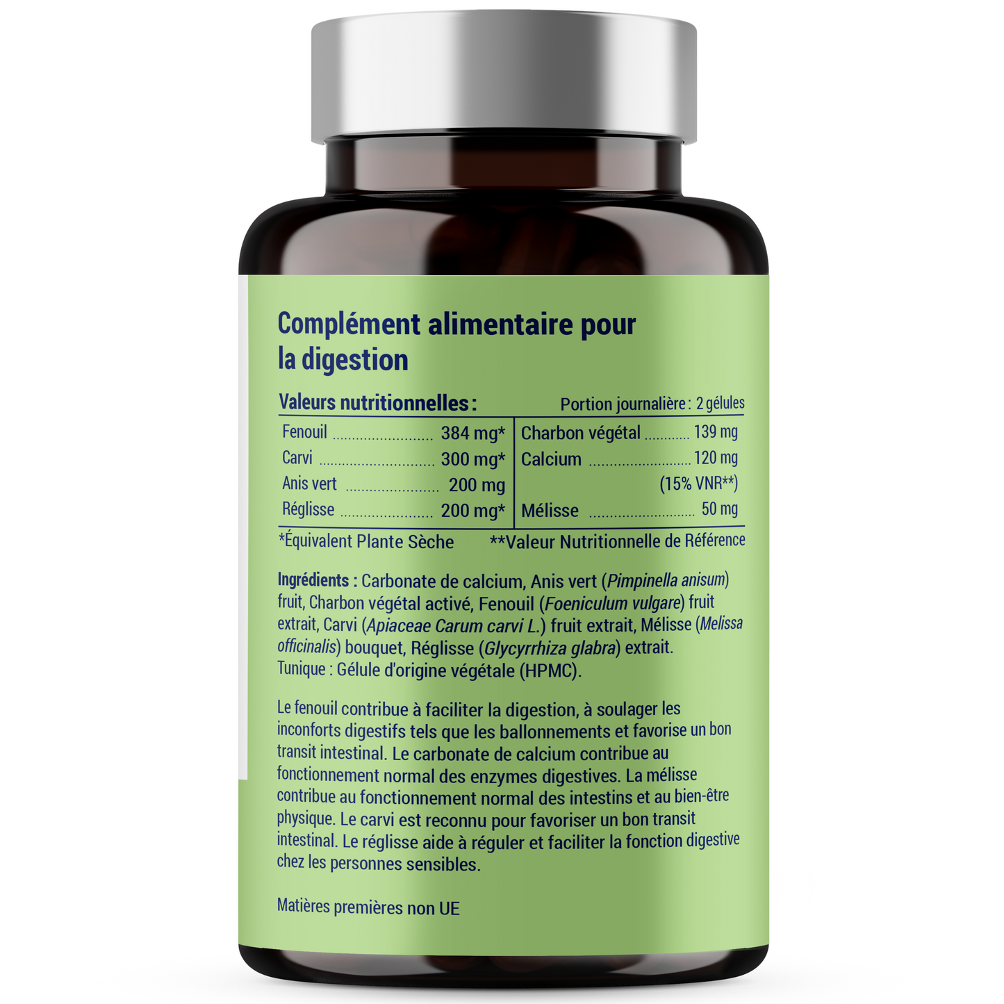 FORMULE DIGESTION - Digestion, Transit intestinal, Constipation adulte, Detox Colon