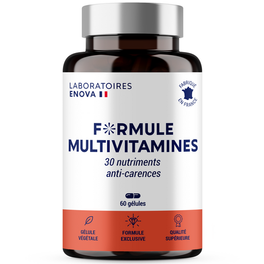 FORMULE MULTIVITAMINES et Minéraux 30 Nutriments