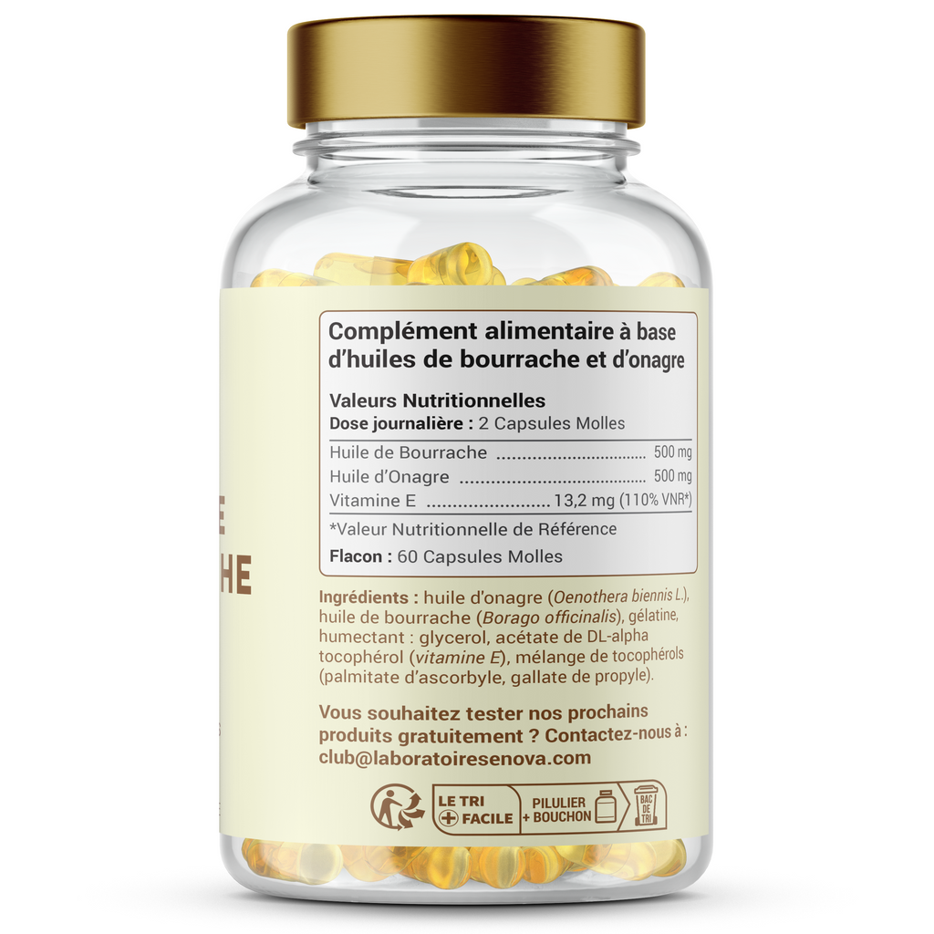 ONAGRE BOURRACHE - Laboratoires Enova